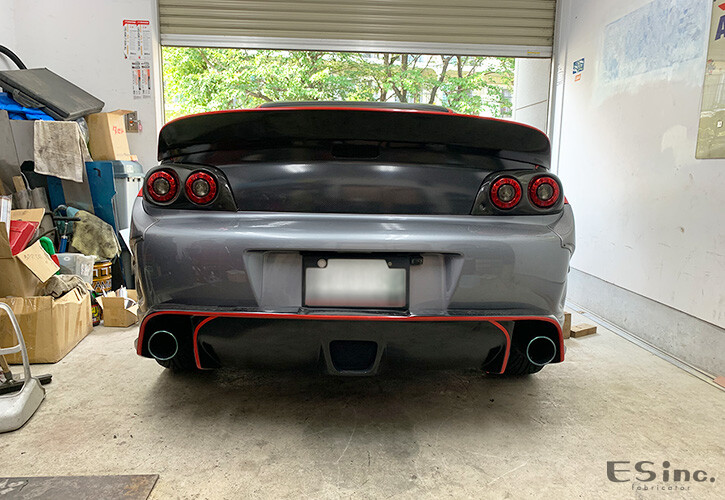 RX-8 マフラー修理